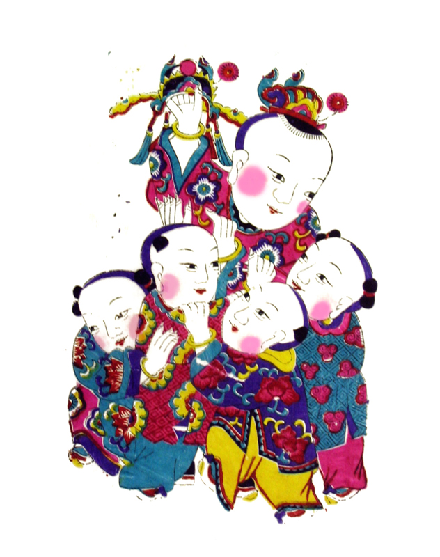 五子夺盔